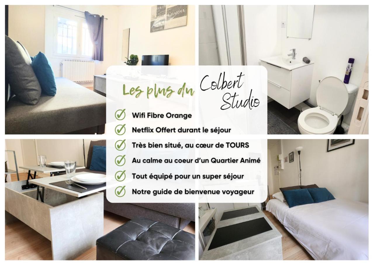 "Colbert Studio" Coeur De Ville - Cathedrale Saint Gatien Tours Exterior photo